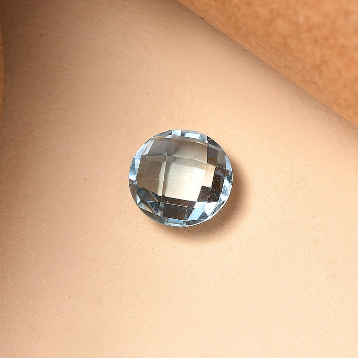 Skyblue Topaz Round 8 mm Gemstone, 1.90 Ct 8507052 2