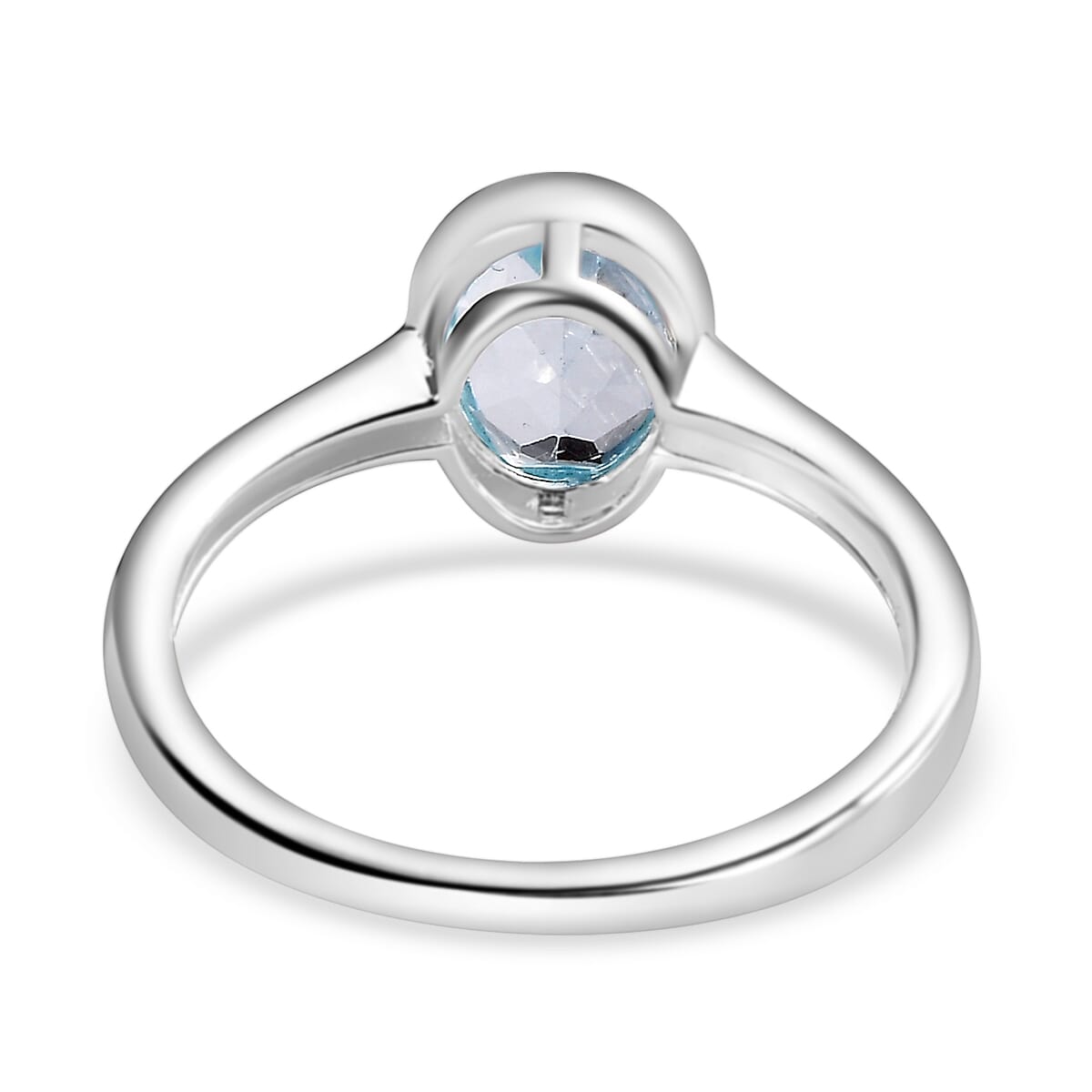 Skyblue Topaz Solitaire Ring Sterling Silver 1.15 ct 7796879 5