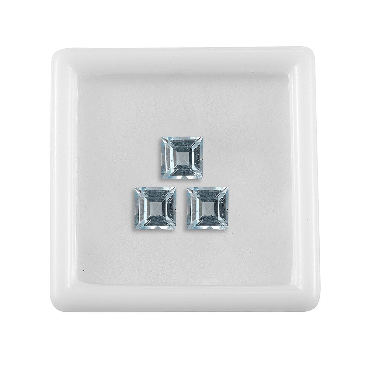 Skyblue Topaz Loose Gemstone in Square Shape (6 mm) 8025866 3