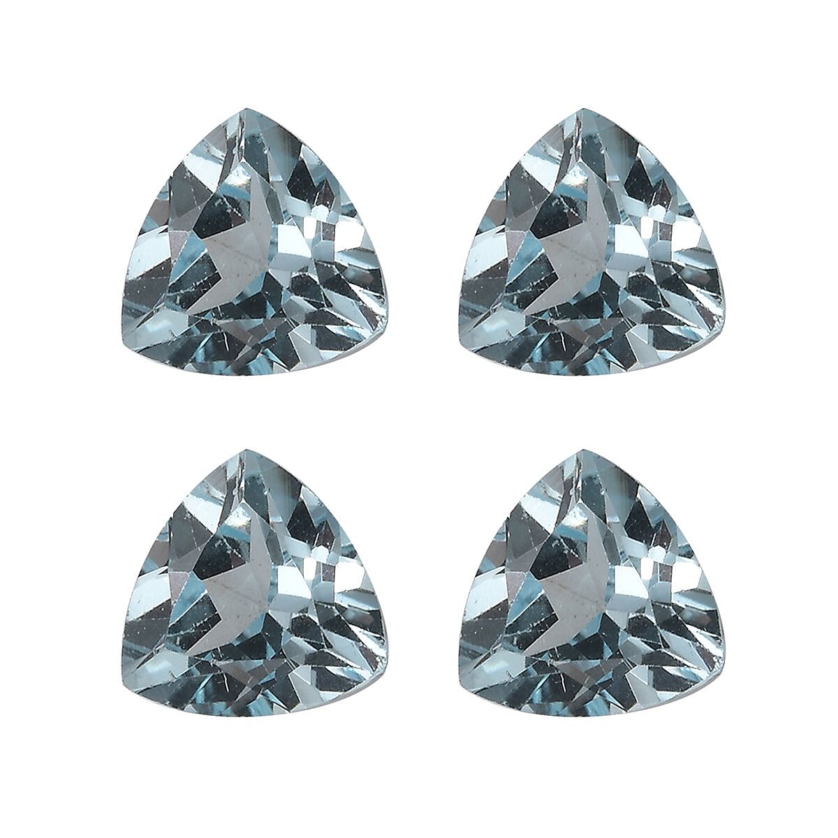 Skyblue Topaz Loose Gemstone in Trillion Sahpe (7 mm) 8025868 0