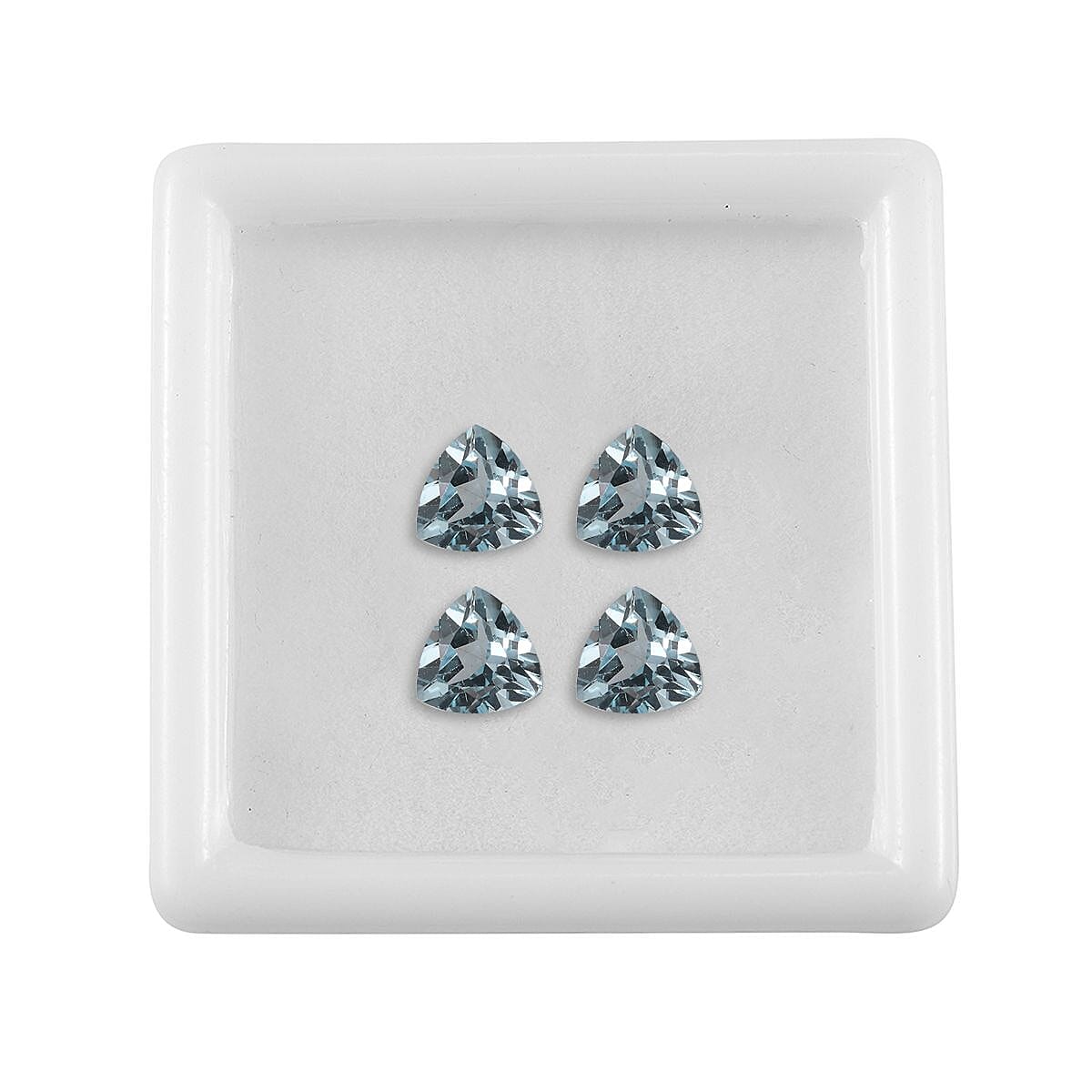 Skyblue Topaz Loose Gemstone in Trillion Sahpe (7 mm) 8025868 3