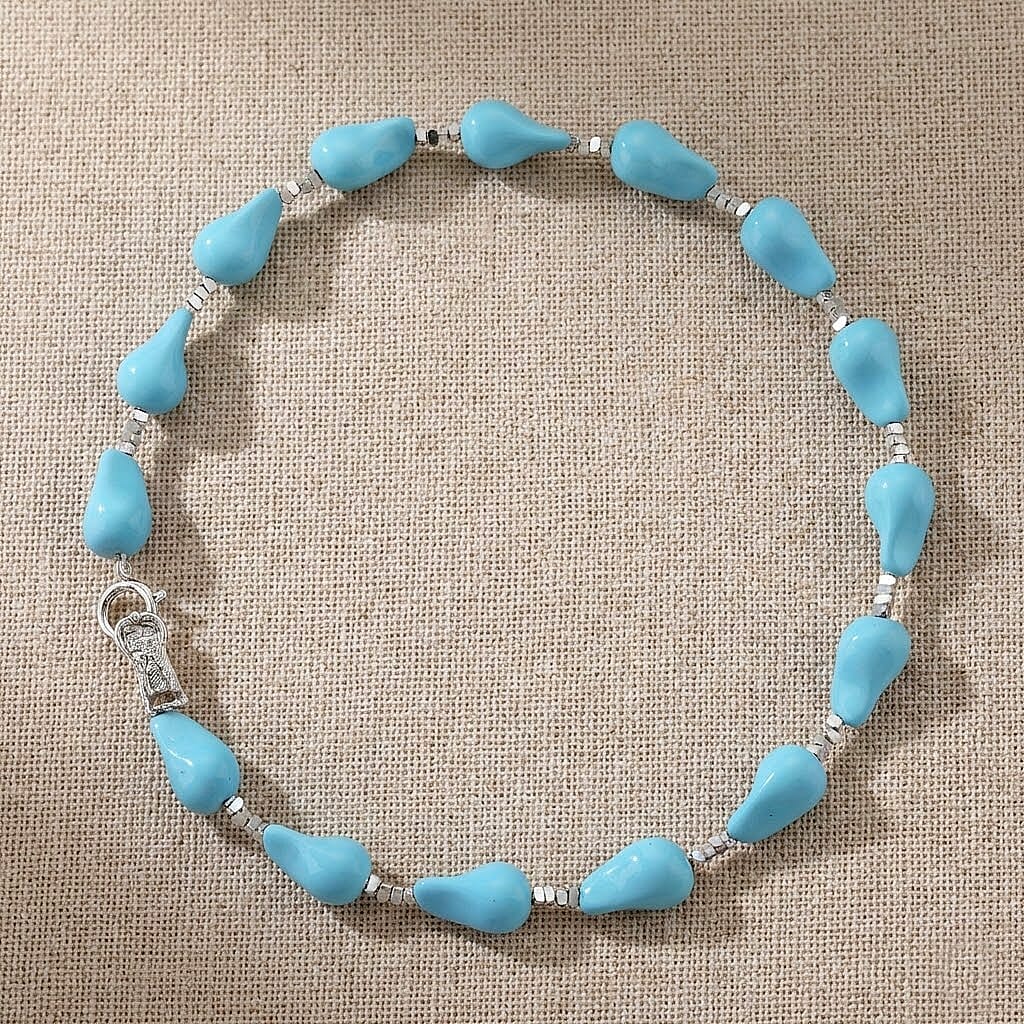 Sleeping Beauty Colour Shell Pearl Beads Necklace (Size - 20) 8378170 2