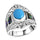 Turquoise Solitaire Rings