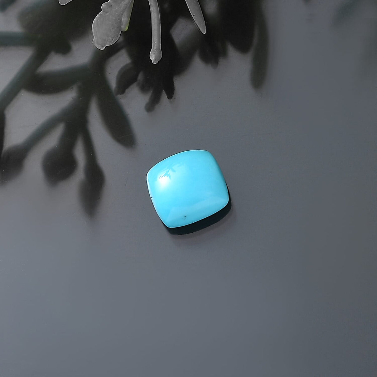 Sleeping Beauty Turquoise Loose Gemstone in Cushion Shape 0.79 Ct. 8058671 2