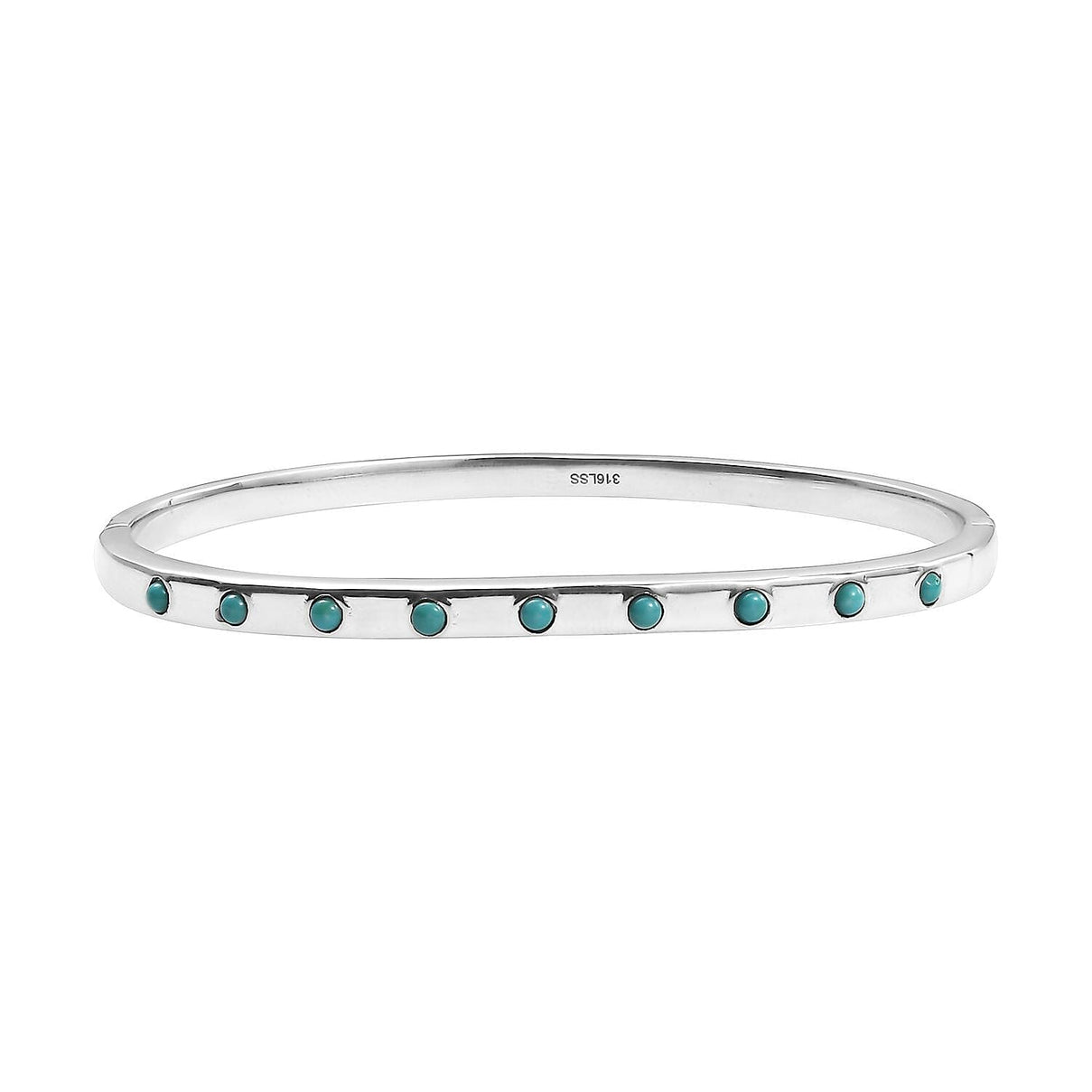 Sleeping Beauty Turquoise Bangle (Size 7.50) 7963594 0