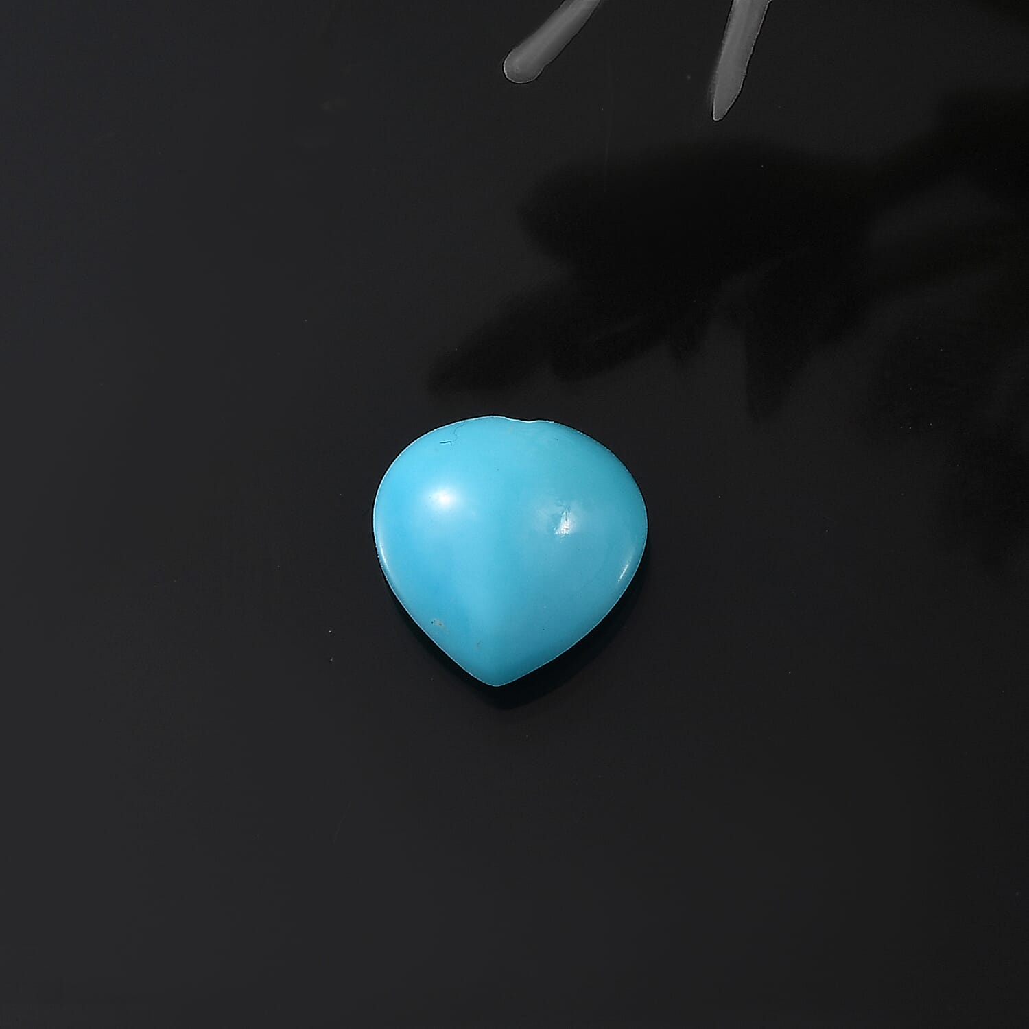 Sleeping Beauty Turquoise Loose Gemstone in Heart Shape 0.70 Ct. 8058667 2