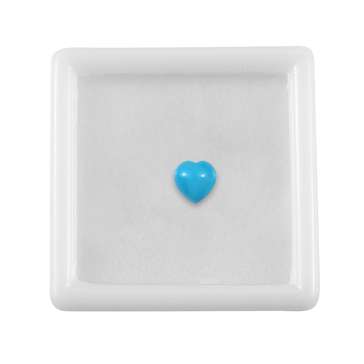 Sleeping Beauty Turquoise Loose Gemstone in Heart Shape 0.70 Ct. 8058667 4