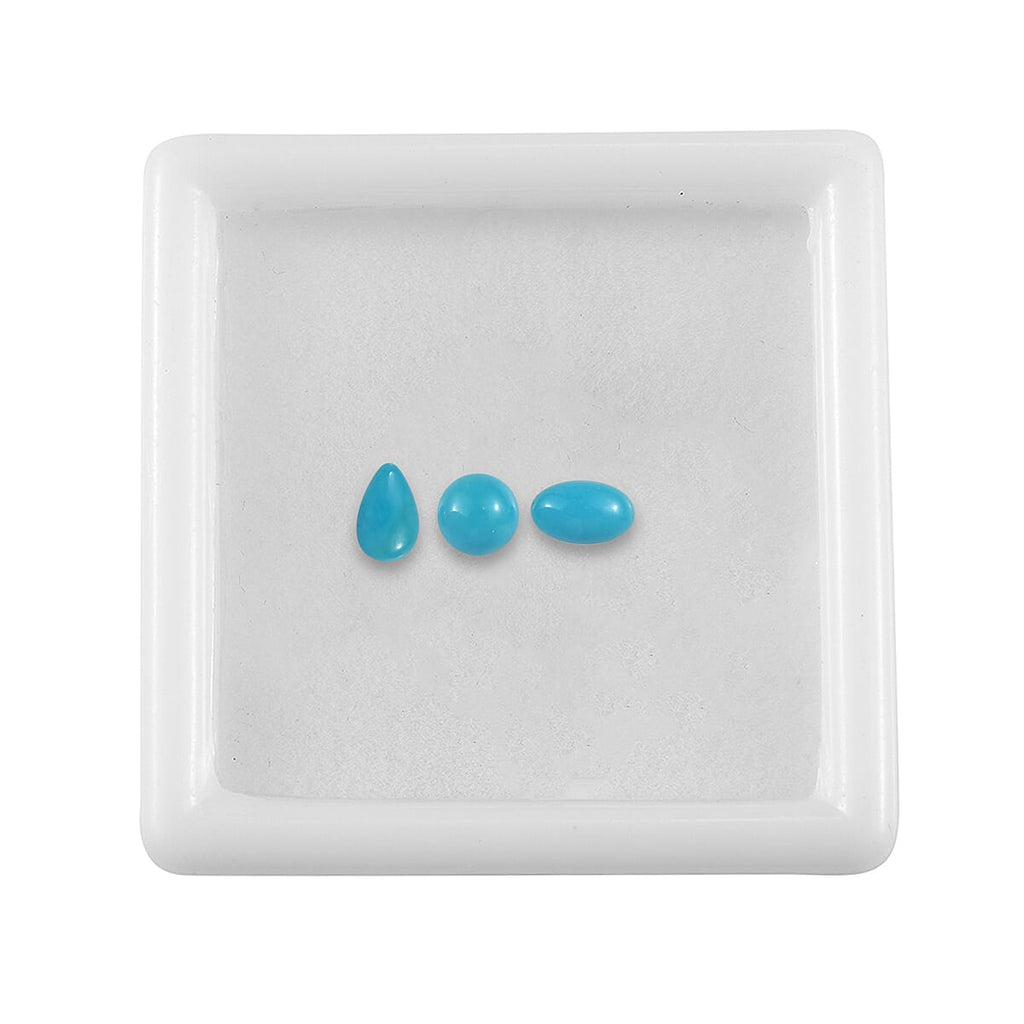 Sleeping Beauty Turquoise Mix Gemstones 0.58 Ct.