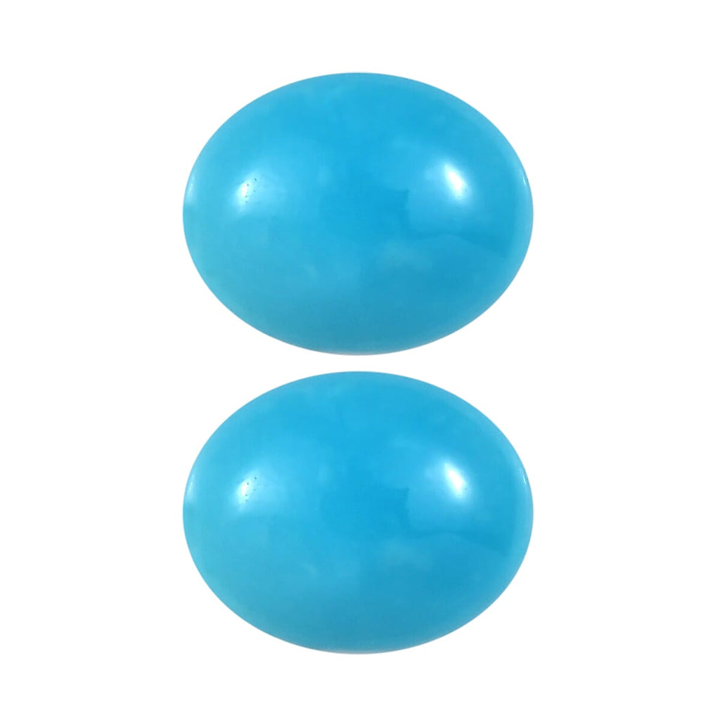 Sleeping Beauty Turquoise Oval Shape Gemstone 0.56 Ct.