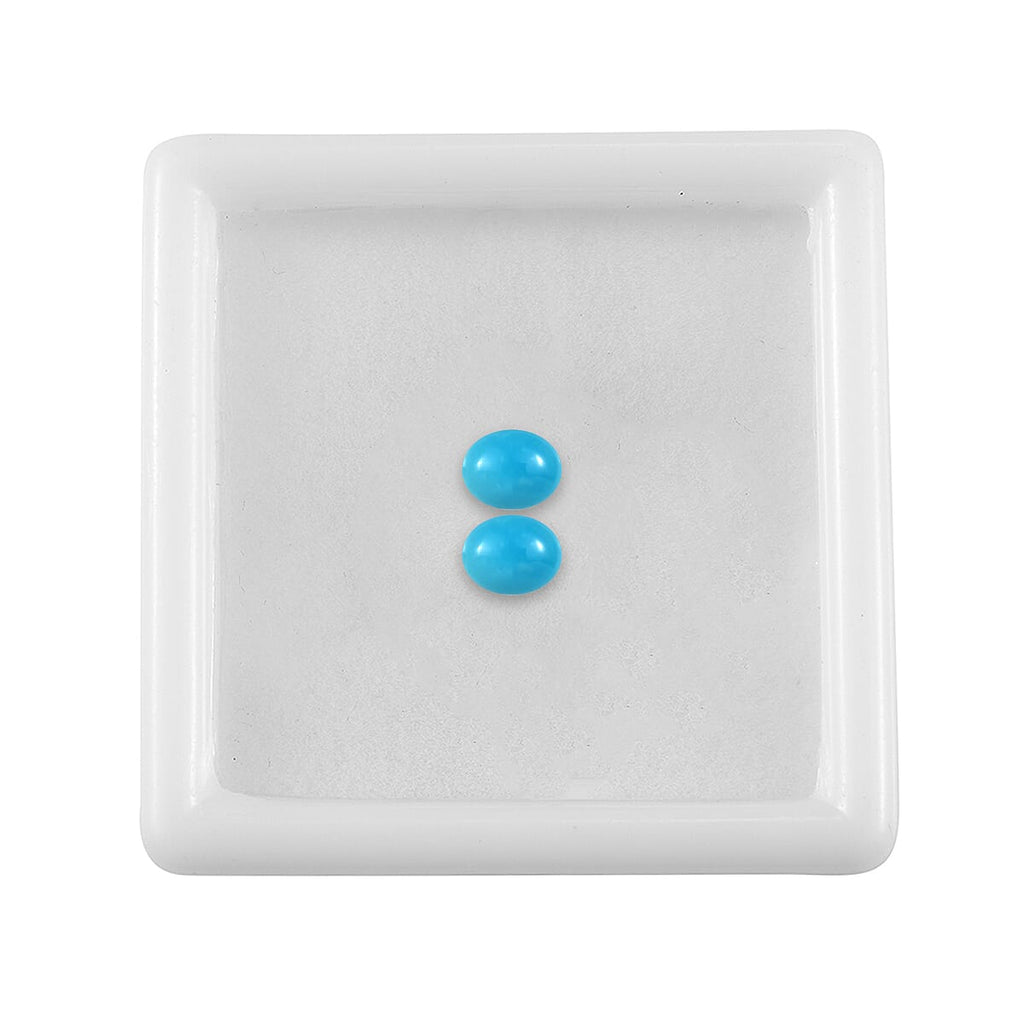 Sleeping Beauty Turquoise Oval Shape Gemstone 0.56 Ct.