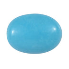 Sleeping Beauty Turquoise Oval Shape Gemstone 0.75 Ct.