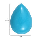 Sleeping Beauty Turquoise Pear Shape Gemstone 0.54 Ct.