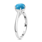 Sleeping Beauty Turquoise Ring Sterling Silver 1.14 Ct.