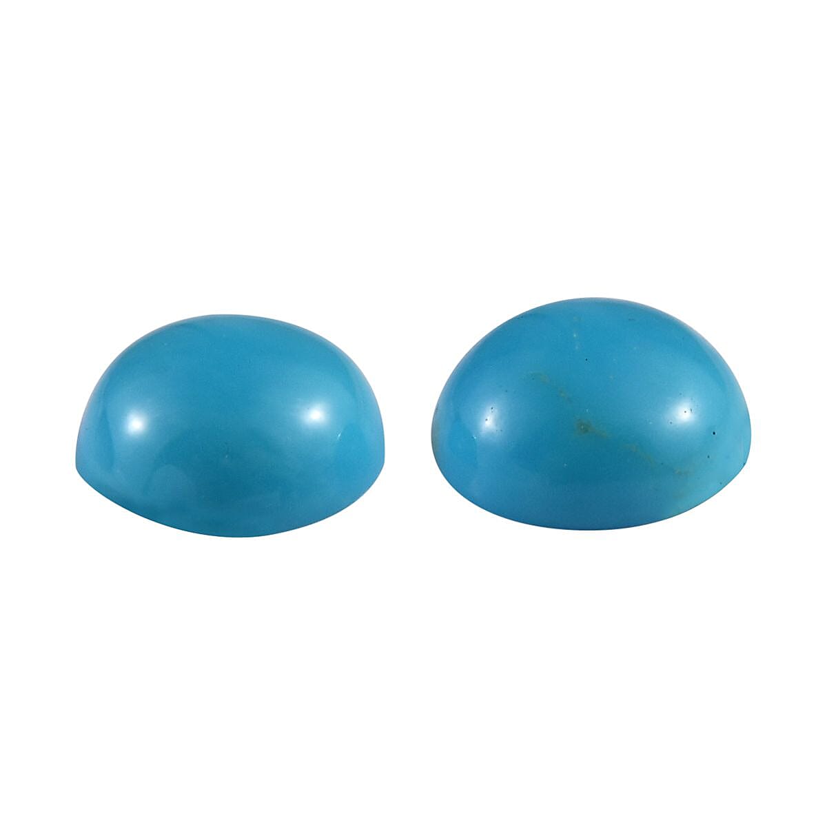 Set of 2 Sleeping Beauty Turquoise Loose Gemstones in Round Shape (5mm) 7932447 3