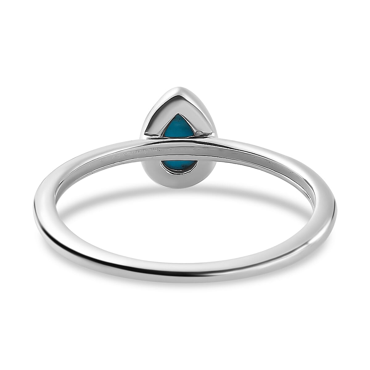 Arizona Sleeping Beauty Turquoise Solitaire Ring in Sterling Silver 7580698 4