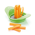 KitchenCraft Healthy Eating Four in One Multi Slicer and Corer, Sleeved - Green