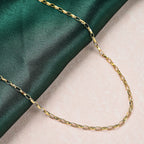 Hatton Garden Closeout - 9K Yellow Gold Belcher Necklace  (Size - 18)