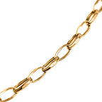 Hatton Garden Closeout - 9K Yellow Gold Belcher Necklace  (Size - 18)