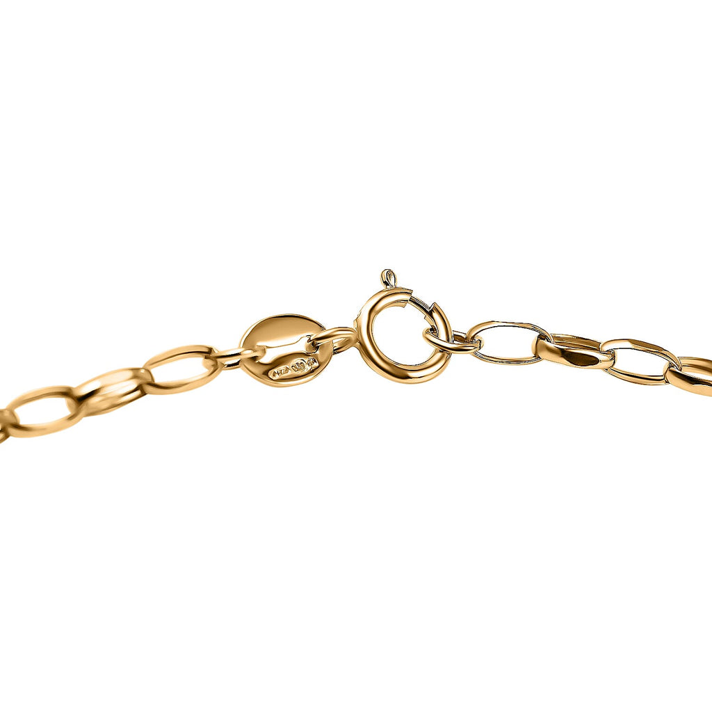 Hatton Garden Closeout - 9K Yellow Gold Belcher Necklace  (Size - 18)