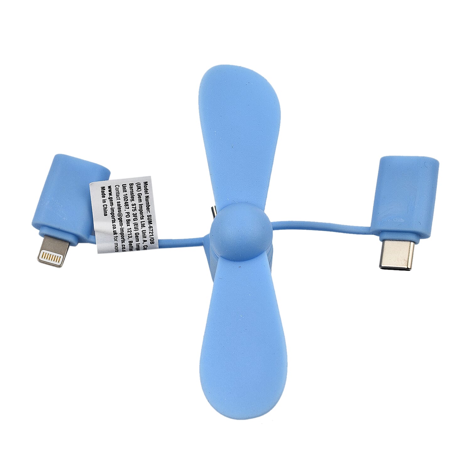 Oxycool Electric Smartphone Fan - Set of 3 4283569 2