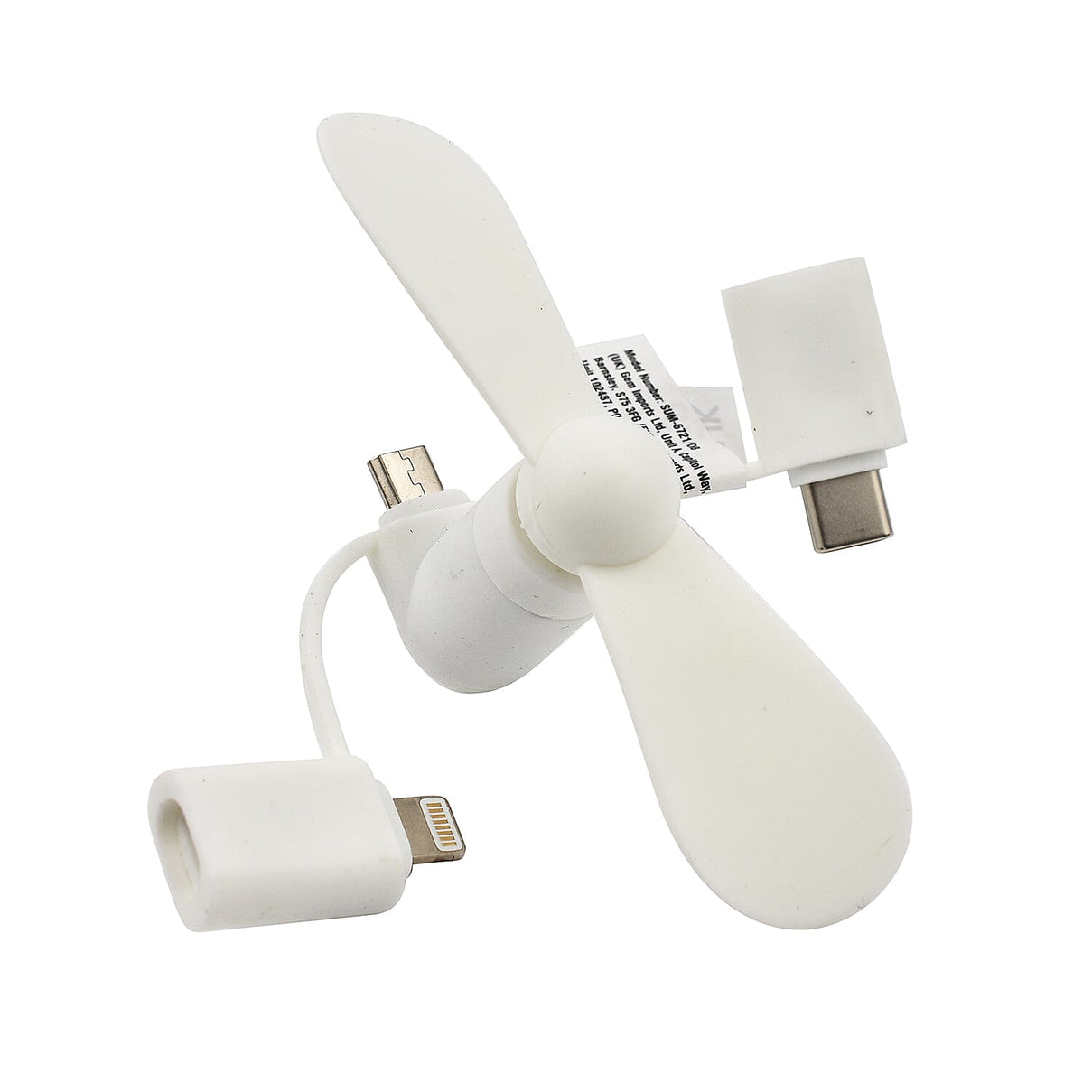 Oxycool Electric Smartphone Fan - Set of 3 4283569 8