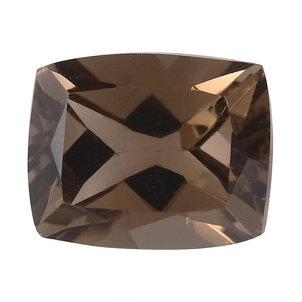 Smoky Quartz Loose Gemstone in Cushion Cut (10x8 mm) 7733732 0