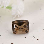 Smoky Quartz Cushion 10x8 mm