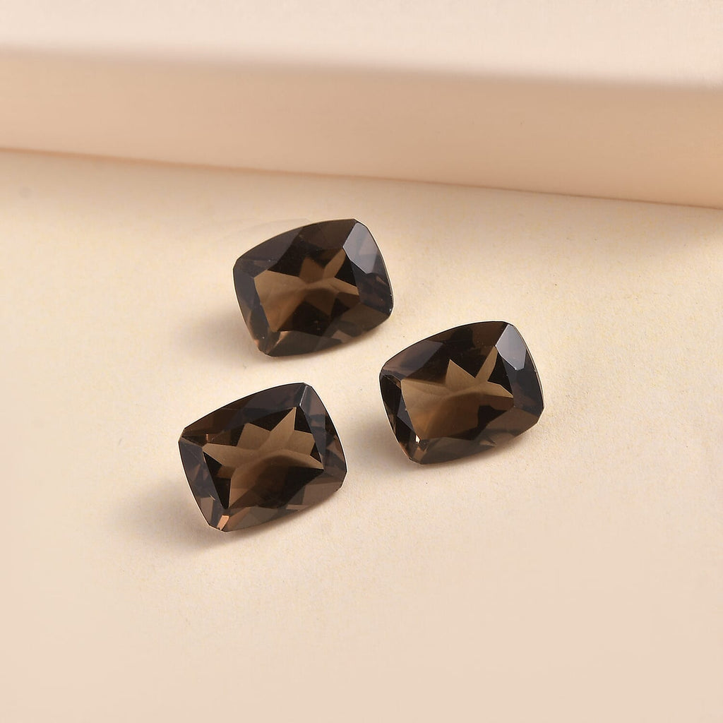 Smoky Quartz Cushion 10x8 mm