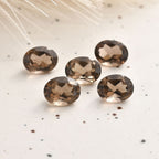 Smoky Quartz Oval 9x7 mm