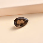 Smoky Quartz Pear 15x10 mm