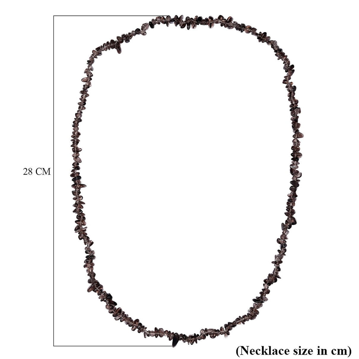 Smoky Quartz Necklace (Size - 30) 270.00 Ct. 8203452 5