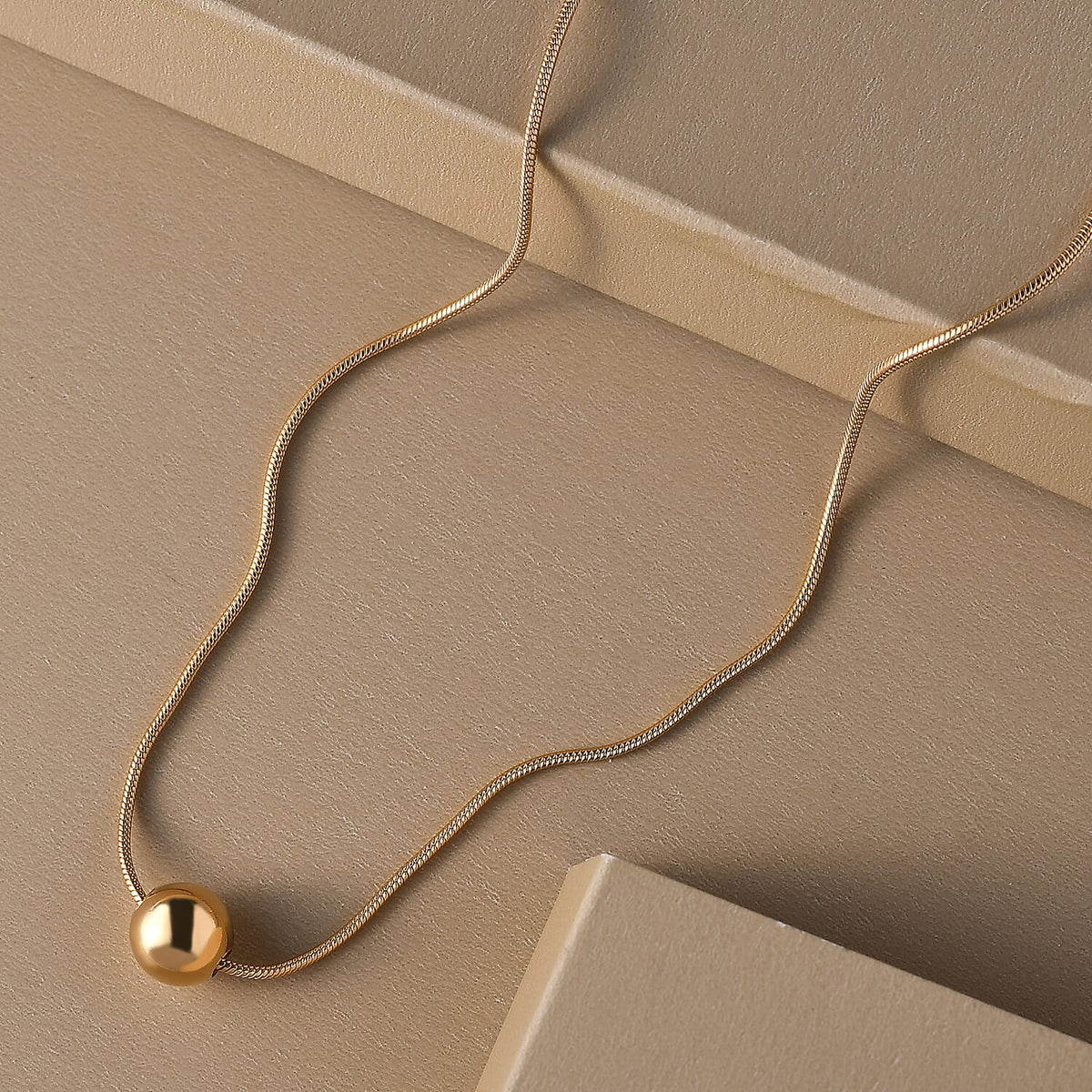 Snake Chain Necklace Size 20 with 2 inch Extender in Yellow Gold Plated Sterling Silver 7173595 0