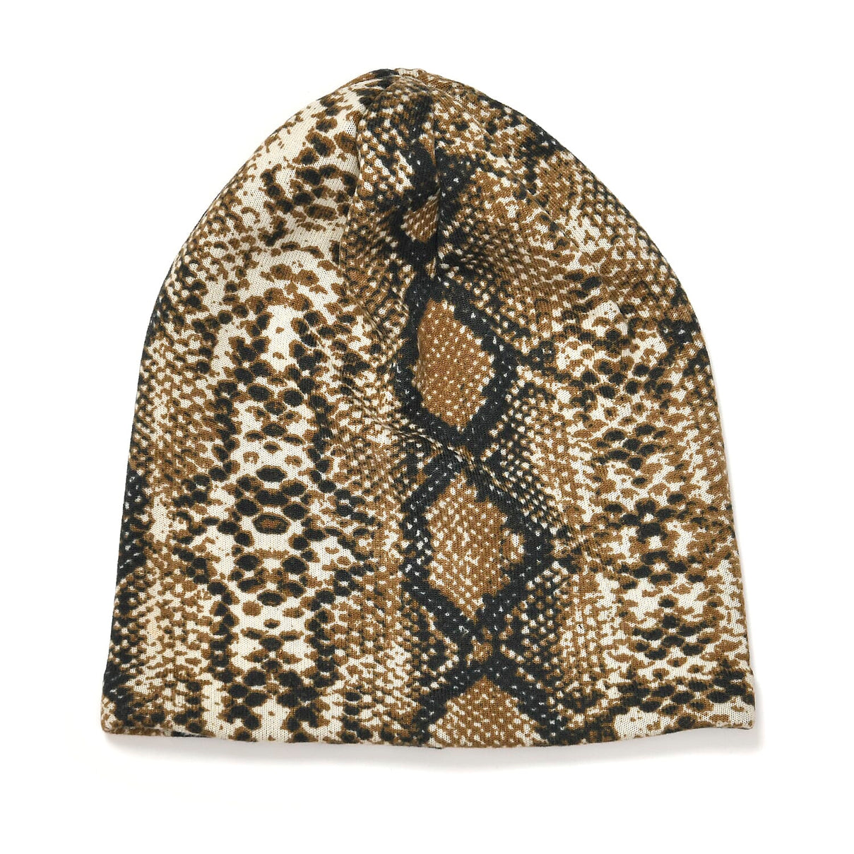 SnakeSkin Pattern Winter Gloves and Beanie Set 7850639 4