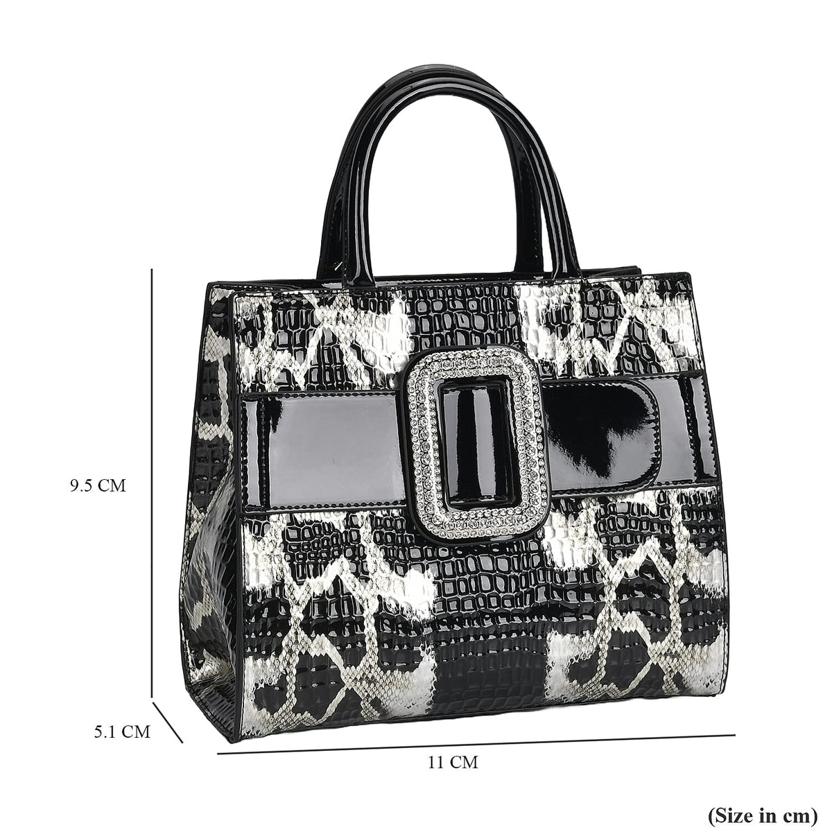 Snakeskin Embossed Crossbody Bag 7848695 11