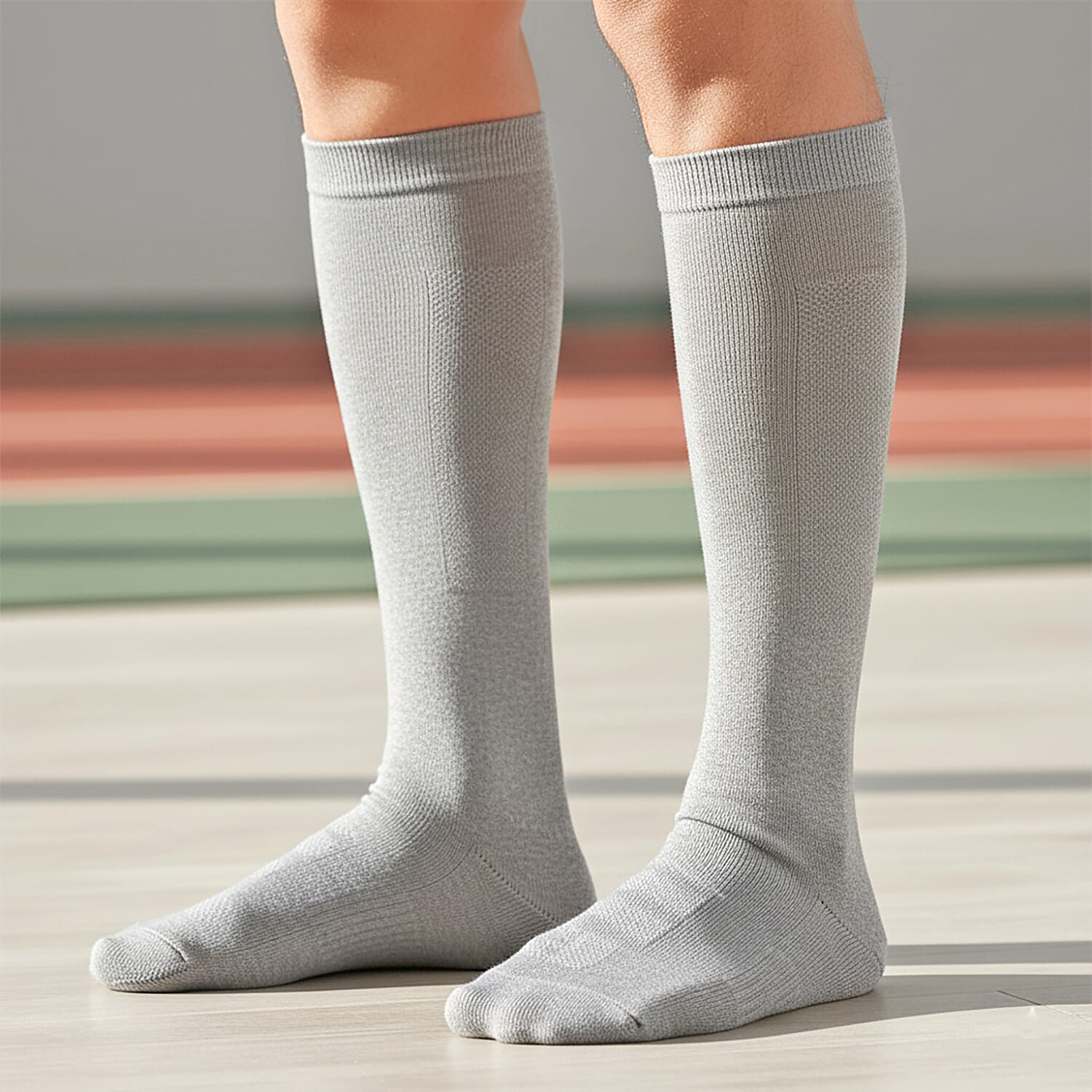 Bliss &amp; Beyond Set of 4 - Copper Compression Far Infrared (FIR) textile technology Socks (Size L) - Grey 8242351 2