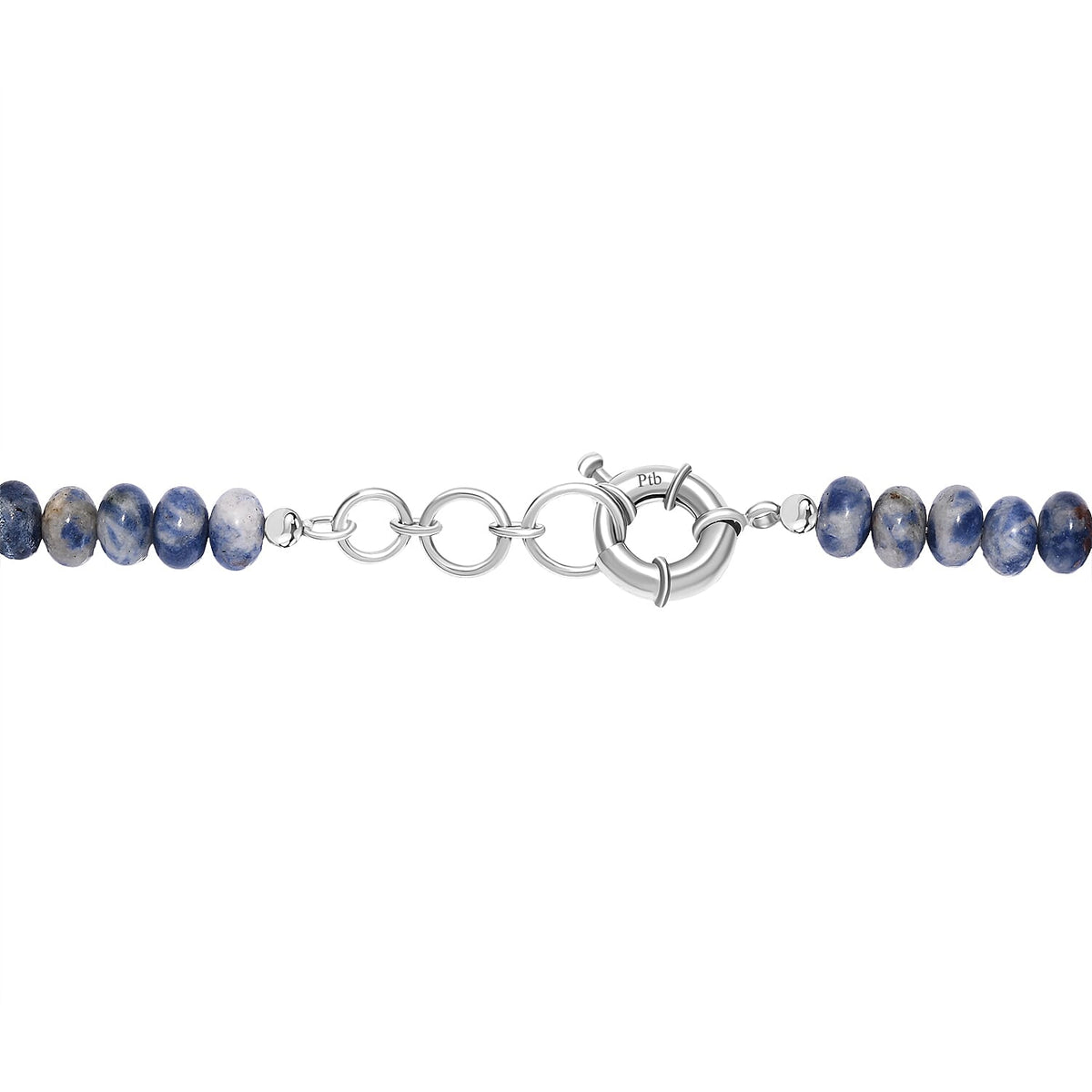Sodalite Necklace (Size 20-1 Ext.) with Senorita Clasp 200.00 Ct. 8181150 5