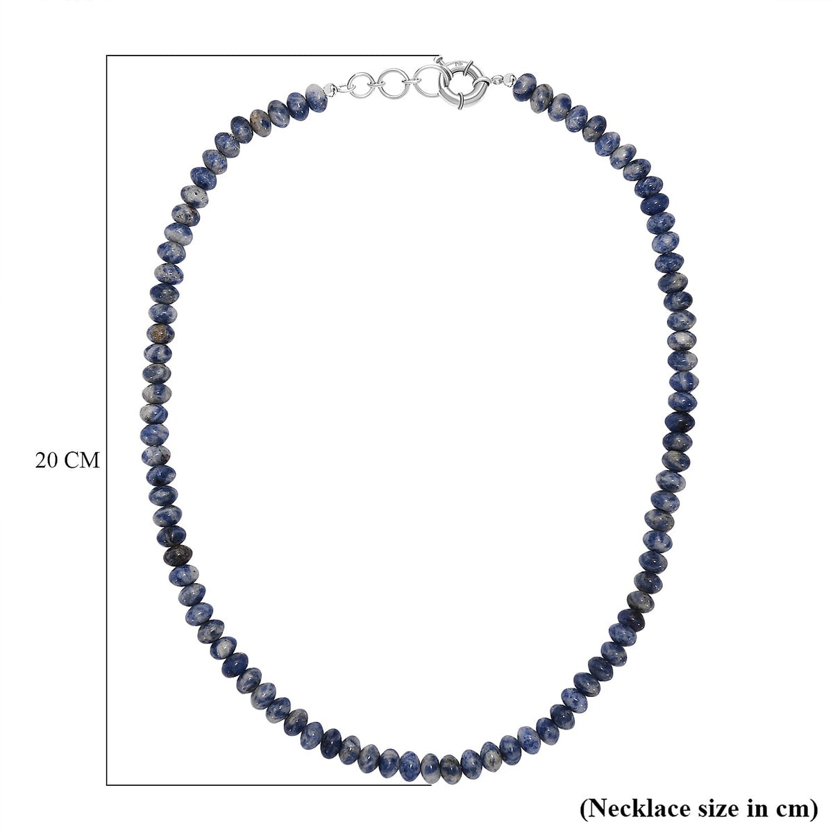 Sodalite Necklace (Size 20-1 Ext.) with Senorita Clasp 200.00 Ct. 8181150 6