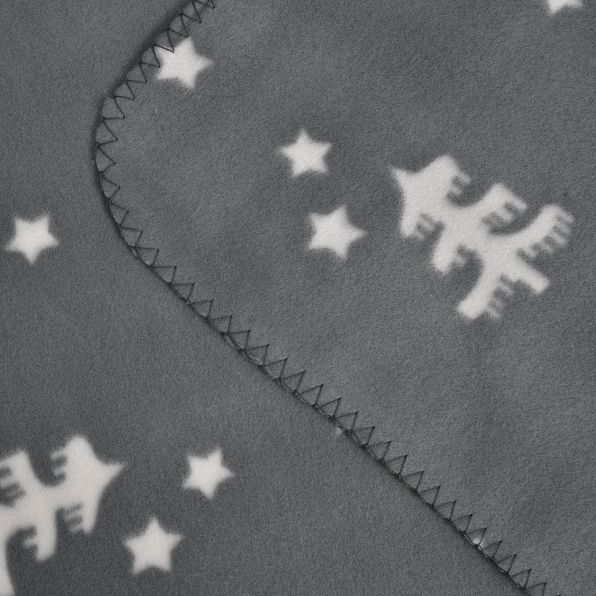 Soft Christmas Tree Pattern Fleece Blanket (Size 170x130 Cm) - Grey 8942712 3