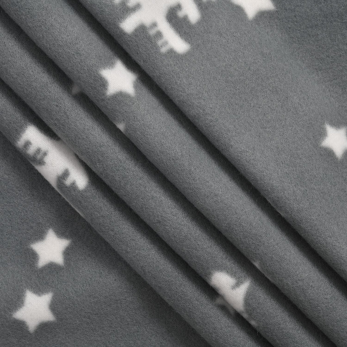 Soft Christmas Tree Pattern Fleece Blanket (Size 170x130 Cm) - Grey 8942712 5