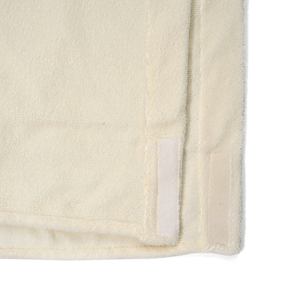 Soft - Comfortable Microfiber Bath and Hair Wrap Cap Set - Cream