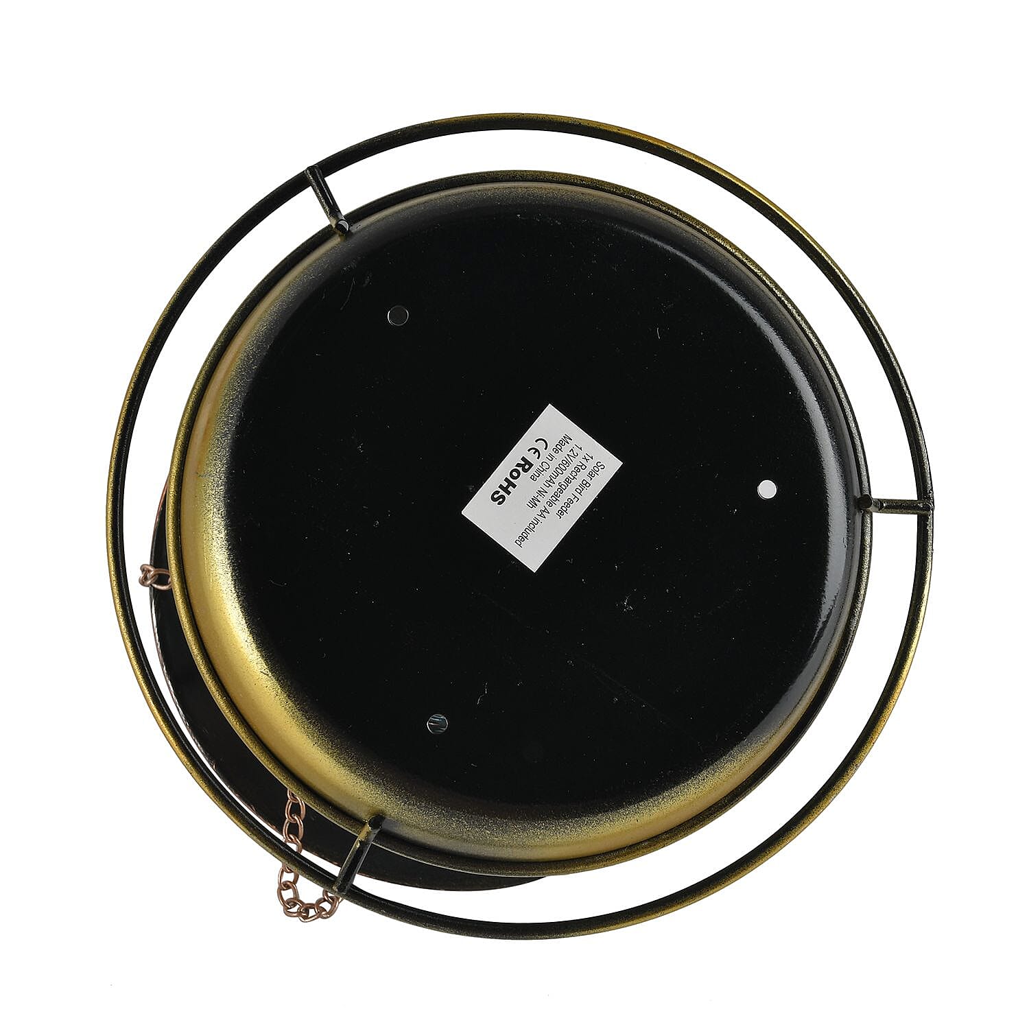 Solar Powered Bird Feeder Lamp with IP65 Waterproof (Size 36x18 cm) - Bronze 7383963 5