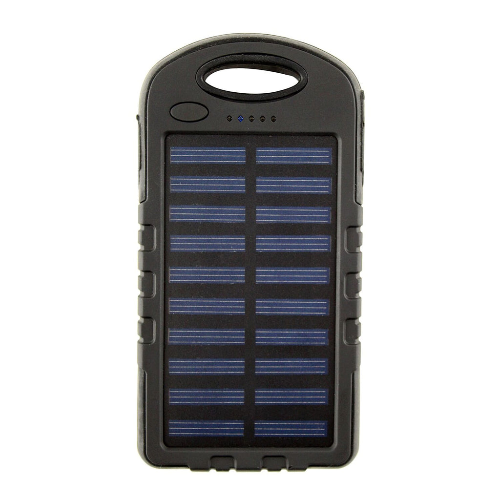 Solar Rechargeable Powerbank with Bright Light 4000 MaH