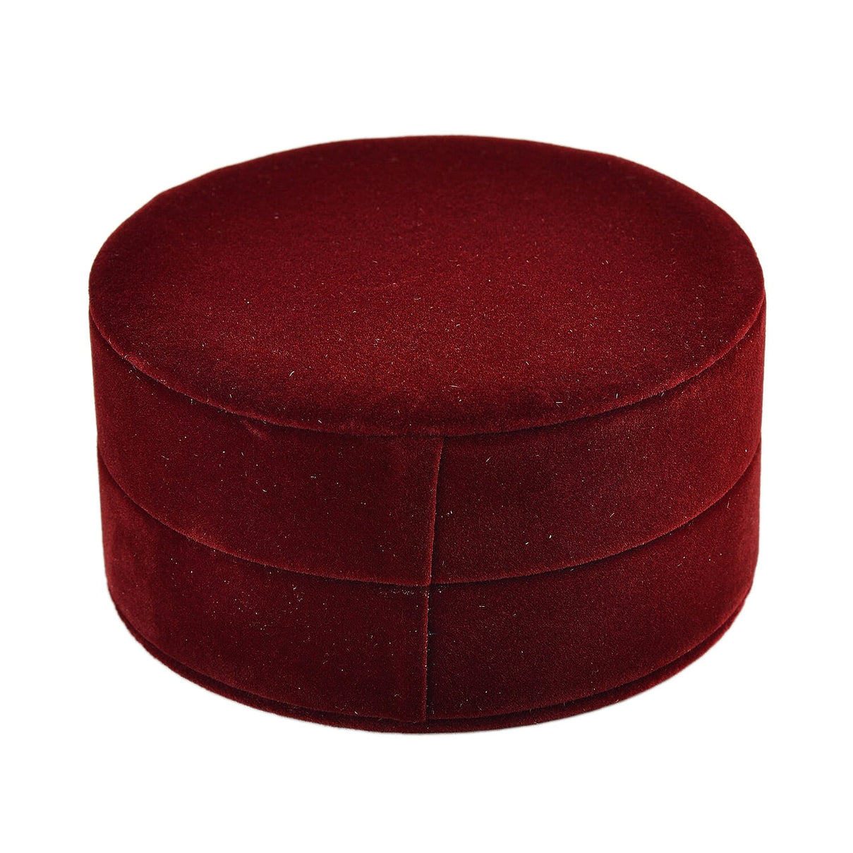 Christmas Dark Red Velvet Solid Earrings box (Size 9x4.5cm) 7979140 5