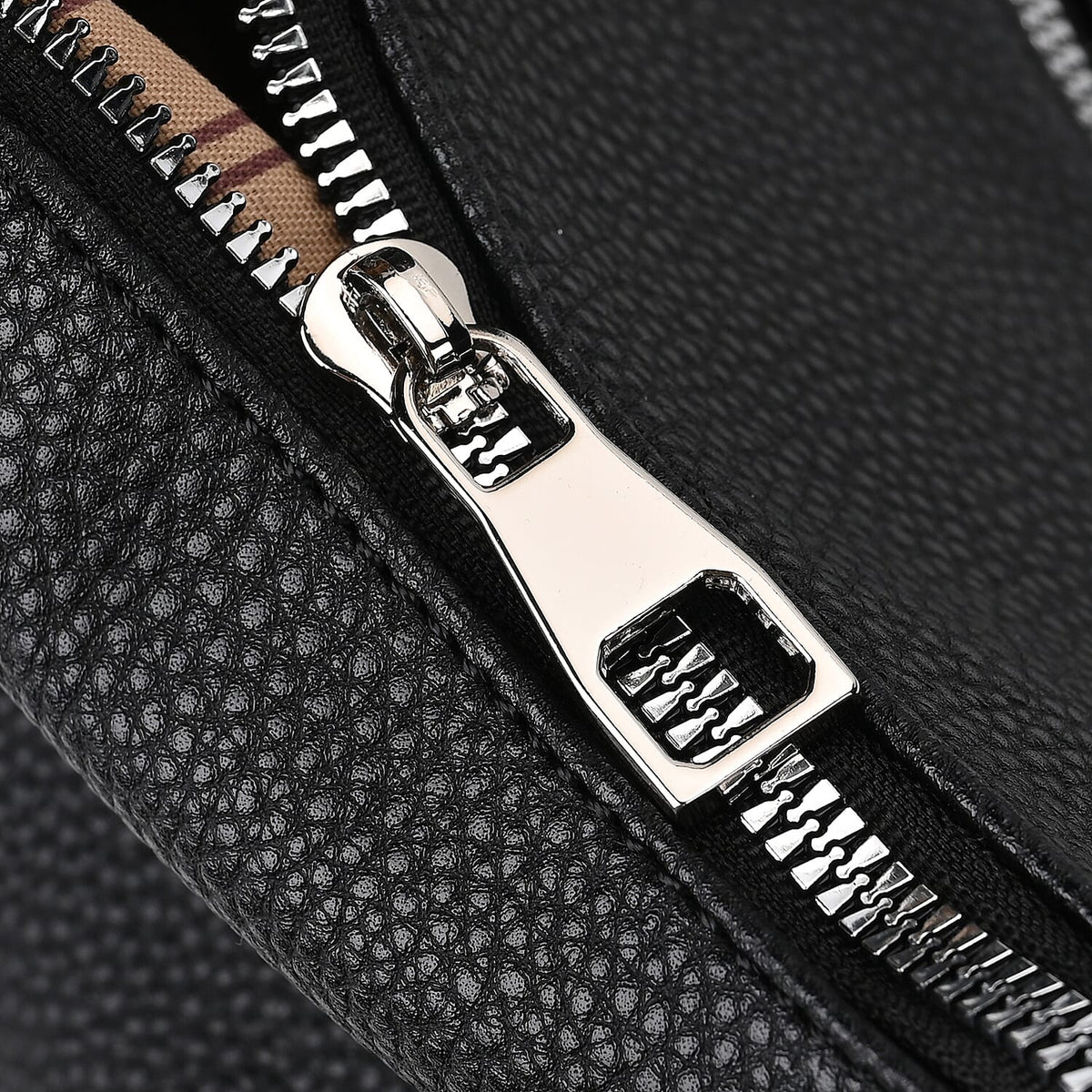 Solid Hobo Style Shoulder Bag - Black 7842235 12