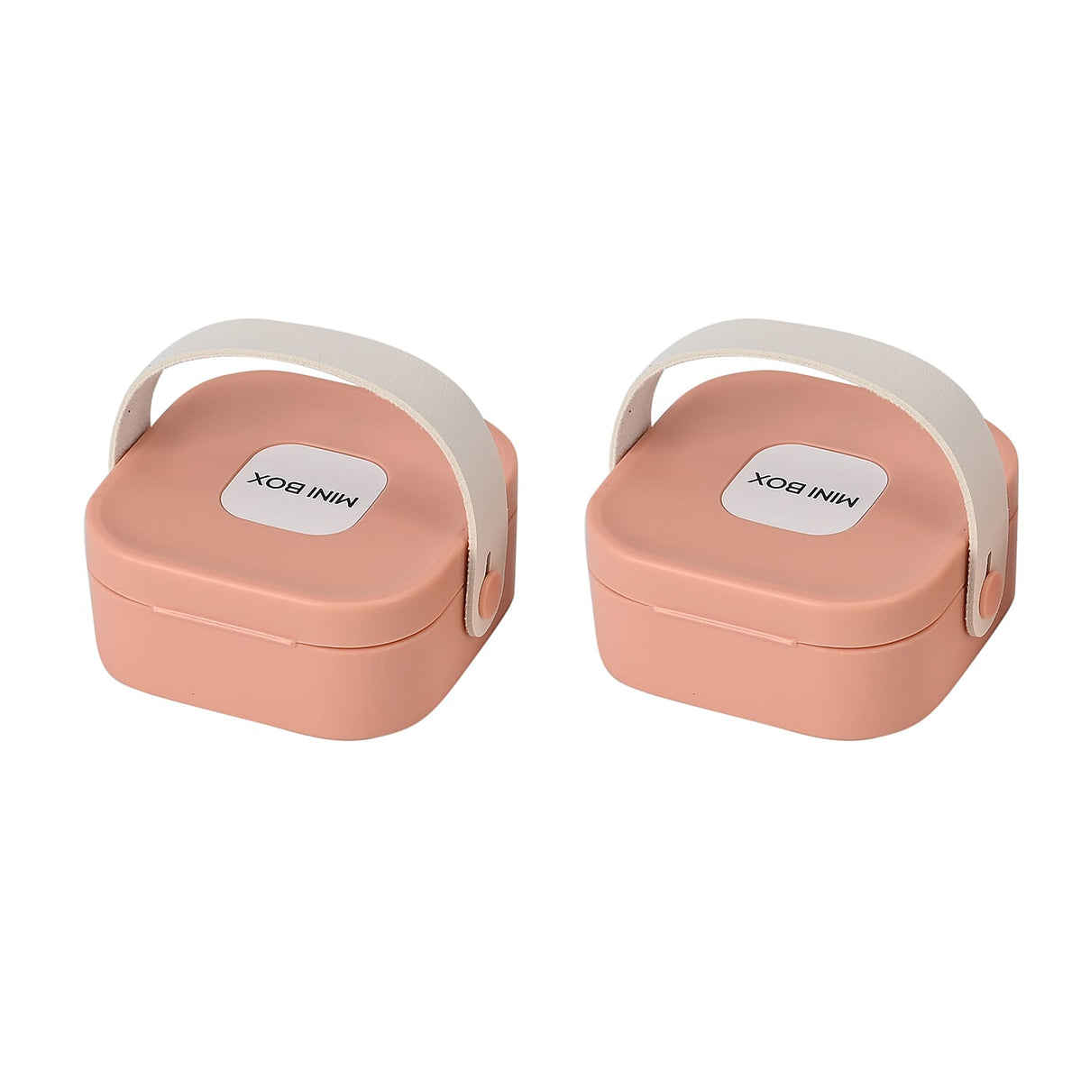 Set of 2 - Solid Jewellery Boxes  - Pink &amp; Green 7801891 5