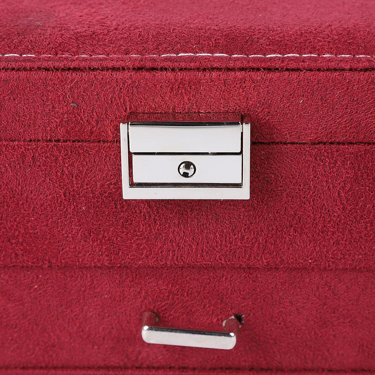 Velvet 2 layer Jewellery box with Lock 7562092 5