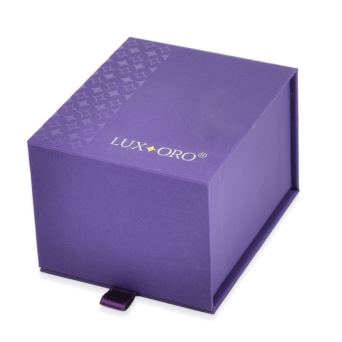 LUXORO LED Spray Painted Jewelry Ring Box (Size 6x6x5 CM) - Purple 7662049 0