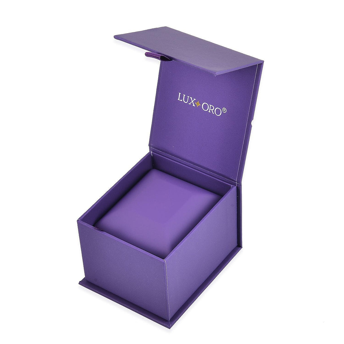 LUXORO LED Spray Painted Jewelry Ring Box (Size 6x6x5 CM) - Purple 7662049 5