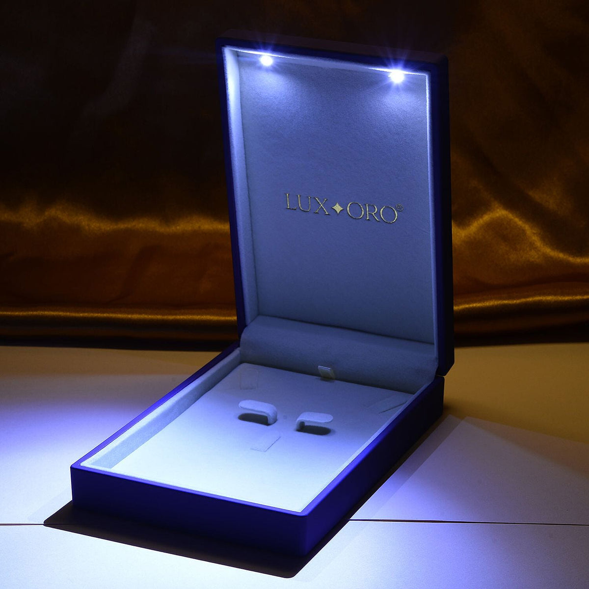 LUXORO LED Spray Painted Jewelry Set  Box (Size 16x11x3 CM) - Purple 7662182 2