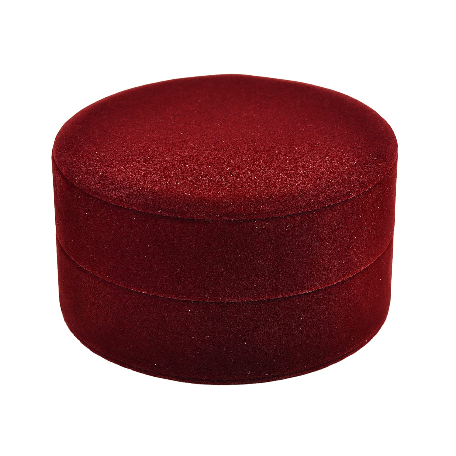 Christmas Dark Red Velvet Solid Bangle Box (Size 10x5 cm) 7979147 4